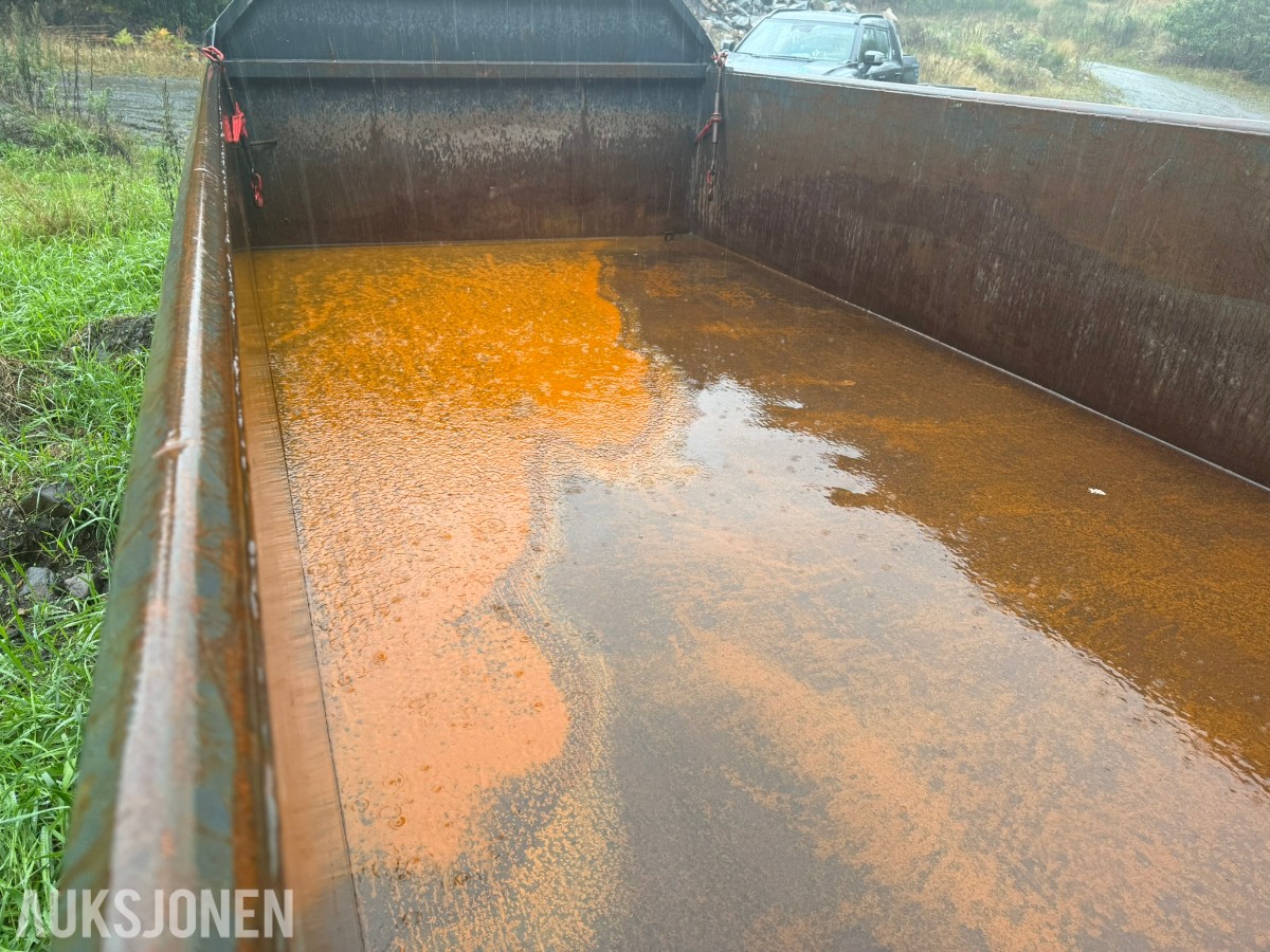 2012 Krokcontainer.no dumperkasse – 5,80 m – hydraulisk baklem