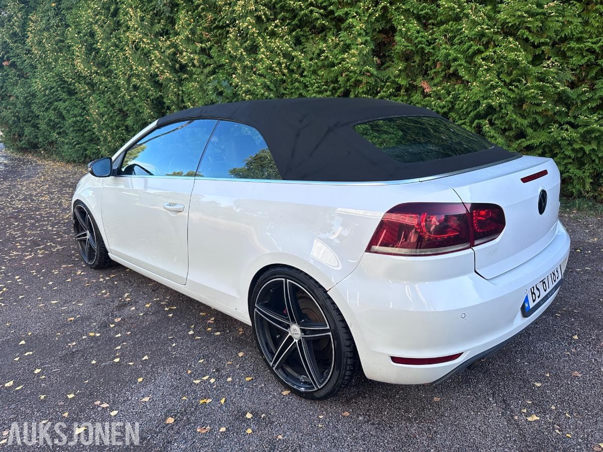 2012 Volkswagen Golf 1.6 Diesel 105hk Cabriolet, Cruisekontroll, Skinnseter
