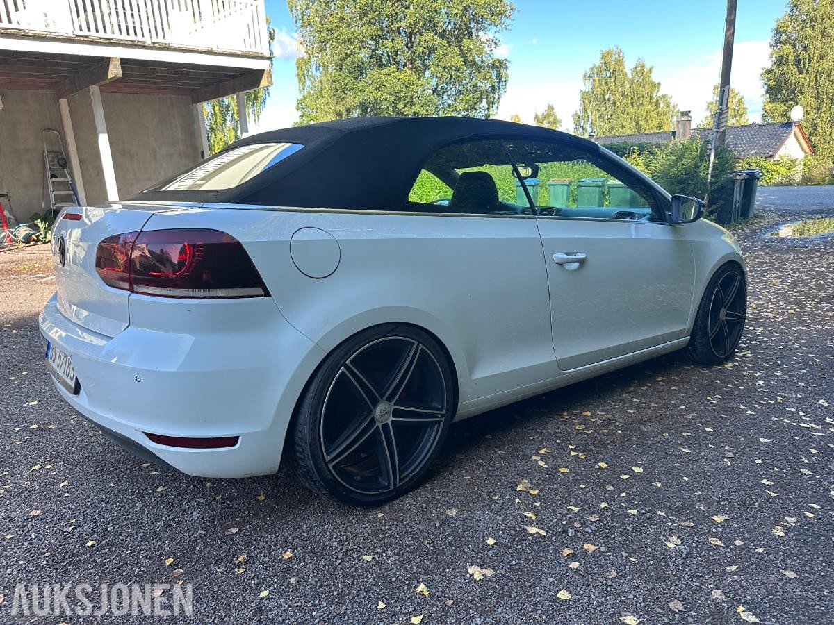 2012 Volkswagen Golf 1.6 Diesel 105hk Cabriolet, Cruisekontroll, Skinnseter