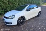2012 Volkswagen Golf 1.6 Diesel 105hk Cabriolet, Cruisekontroll, Skinnseter