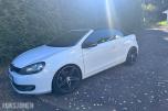 2012 Volkswagen Golf 1.6 Diesel 105hk Cabriolet, Cruisekontroll, Skinnseter
