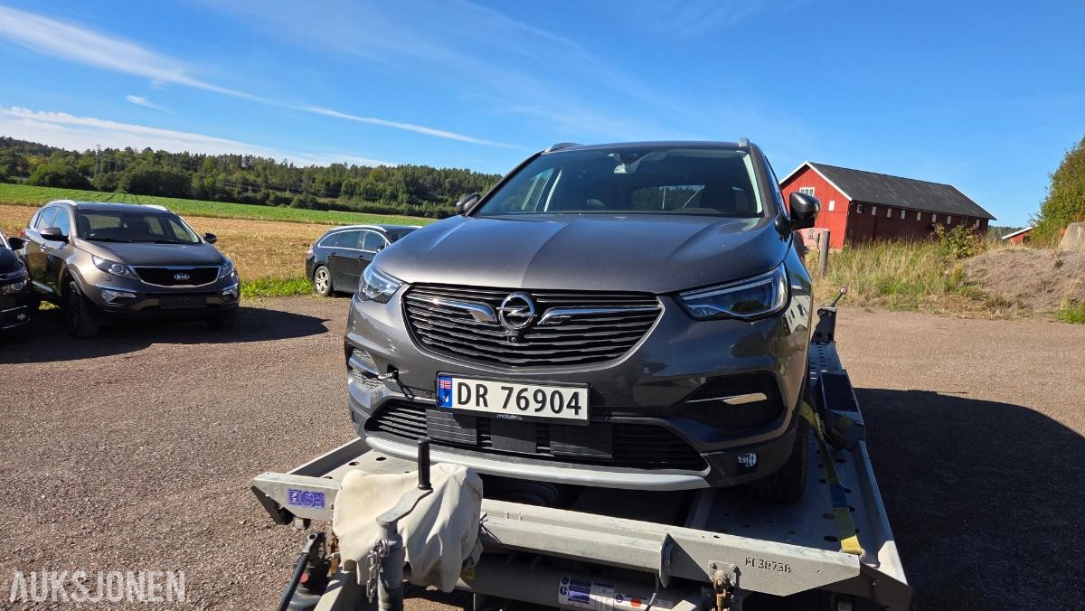 2019 Opel Grandland X, 1,2T 130hk Rep objekt , 72000km