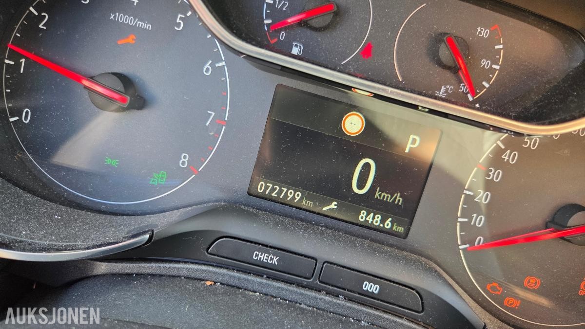 2019 Opel Grandland X, 1,2T 130hk Rep objekt , 72000km