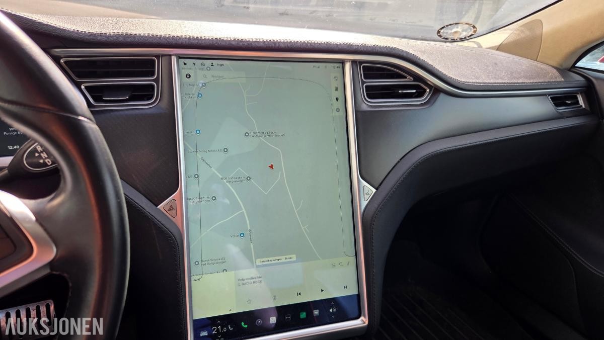 2014 Tesla MODEL S p85+ Rep objekt , 298000km