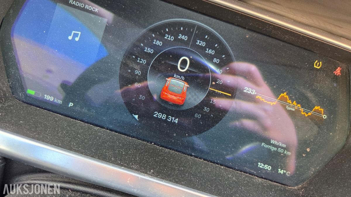 2014 Tesla MODEL S p85+ Rep objekt , 298000km