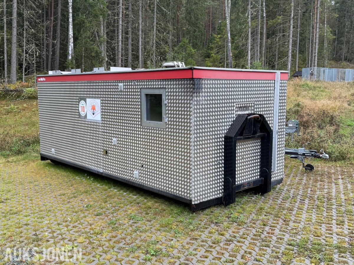 MoPro Beredskapsmodul/mannskapsmodul på krokramme