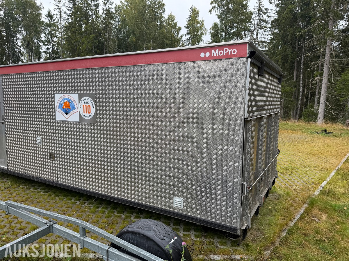 MoPro Beredskapsmodul/mannskapsmodul på krokramme
