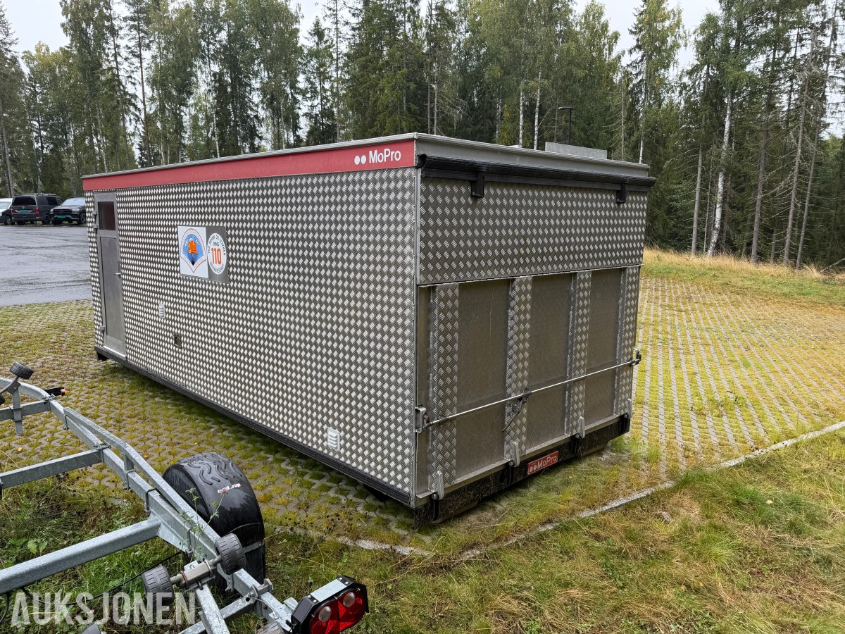 MoPro Beredskapsmodul/mannskapsmodul på krokramme
