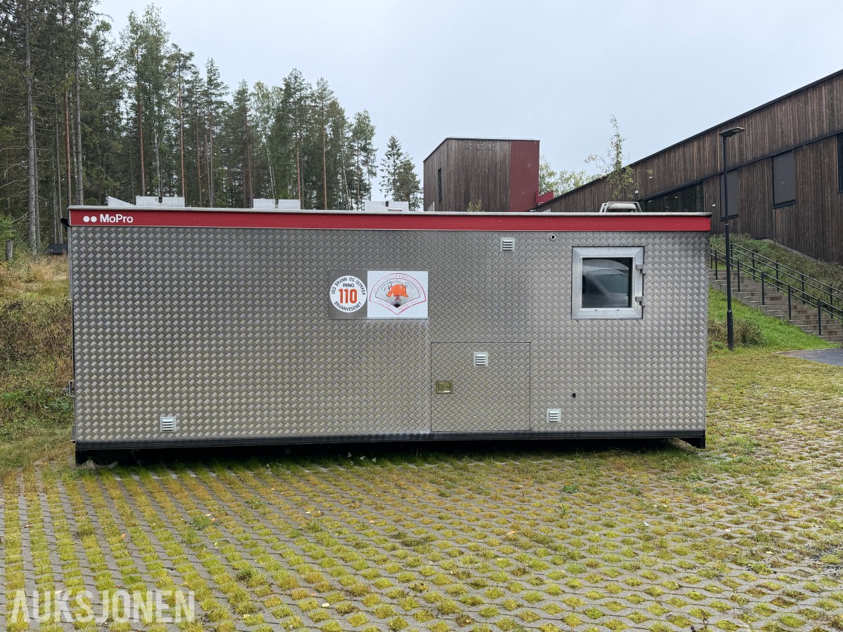 MoPro Beredskapsmodul/mannskapsmodul på krokramme