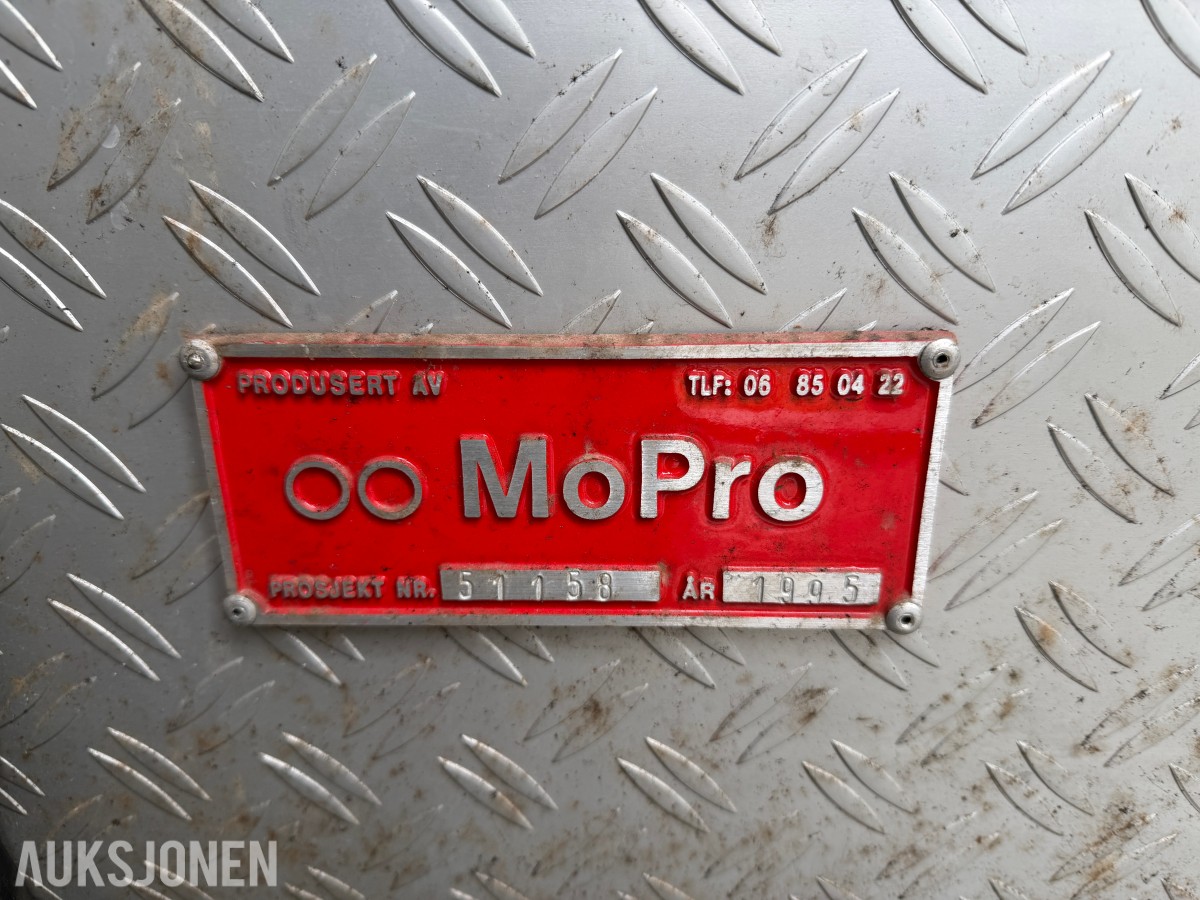 MoPro Beredskapsmodul/mannskapsmodul på krokramme