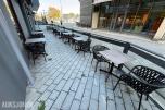 Parti utemøbler / restaurantmøbler – Grattoni IDOL Collection – bord og stoler