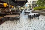 Parti utemøbler / restaurantmøbler – Grattoni IDOL Collection – bord og stoler