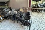 Parti utemøbler / restaurantmøbler – Grattoni IDOL Collection – bord og stoler