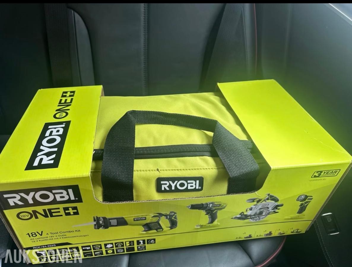 2026 Ryobi verktøysett handverkersett-rck184-252s