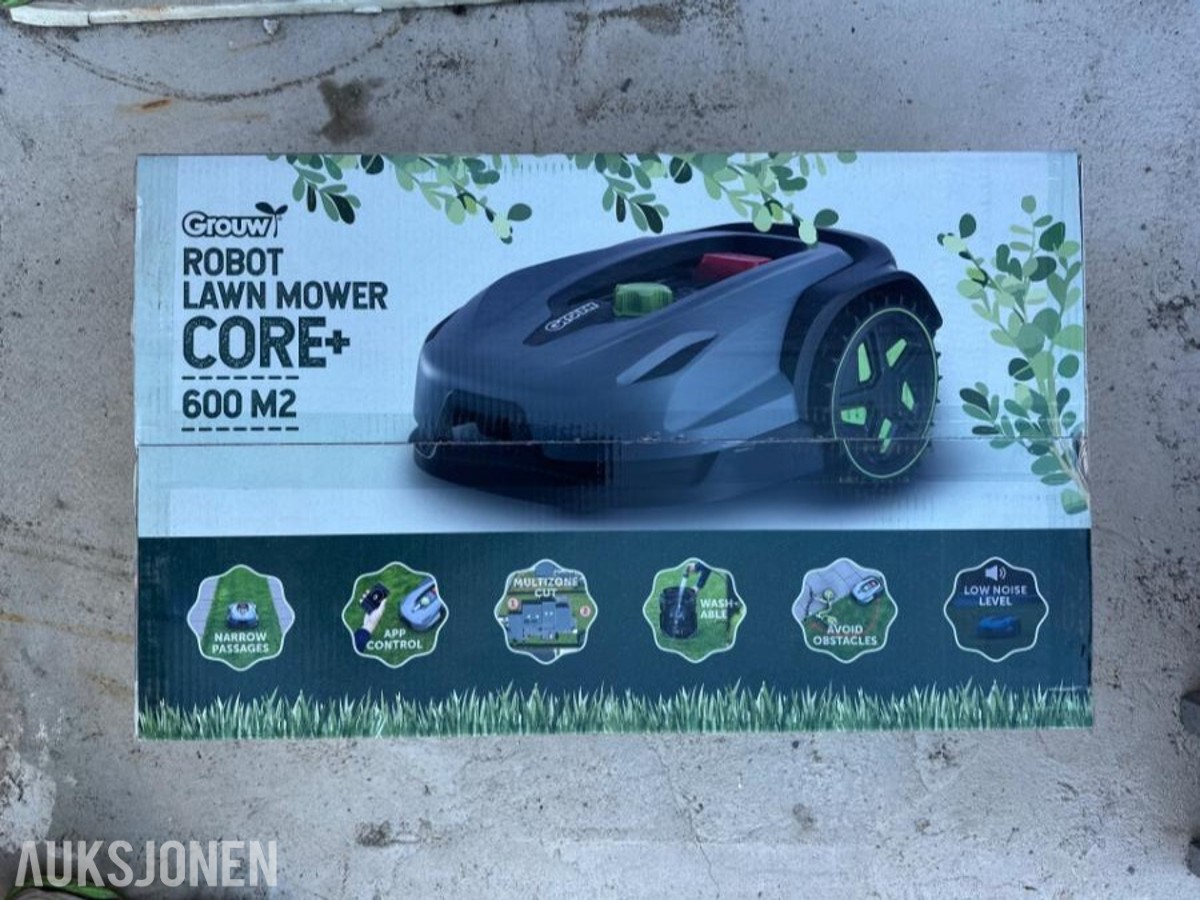 2026 Grouw Robotgressklipper CORE+ 600m2