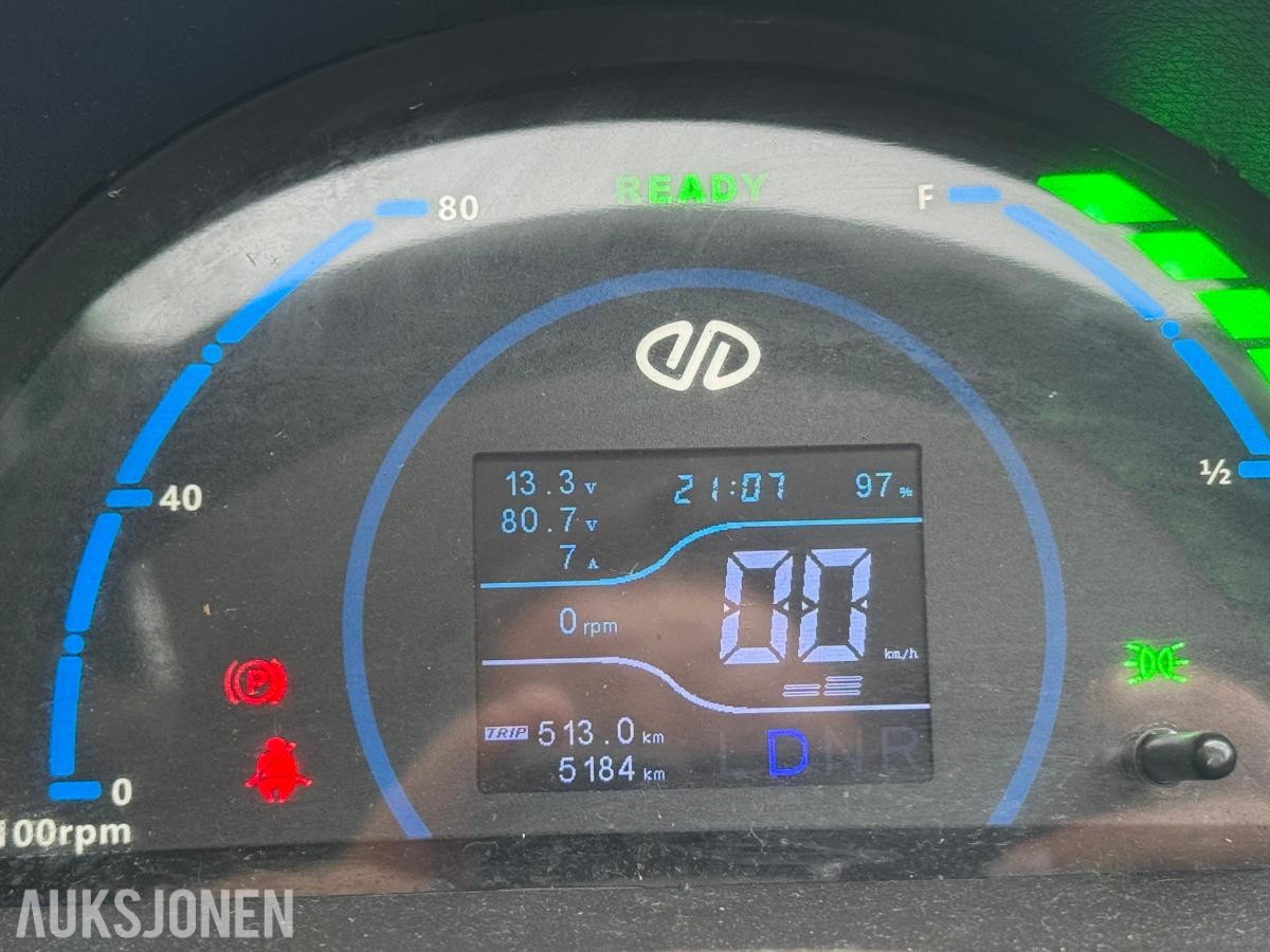 2019 Jiayuan Eidola elektrisk MC-bil – 5 184 km