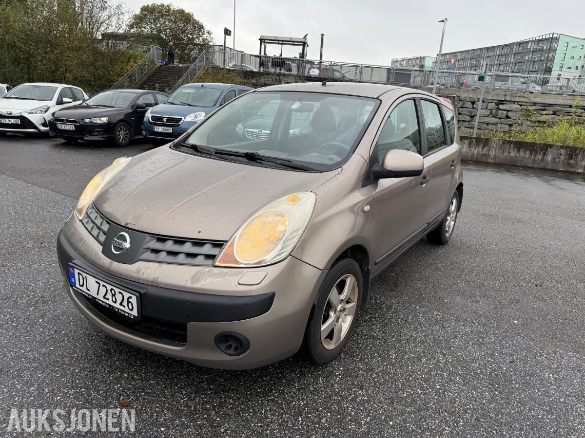 2007 Nissan Note 1.5 DCI, Hengerfeste/DAB+, 308578km