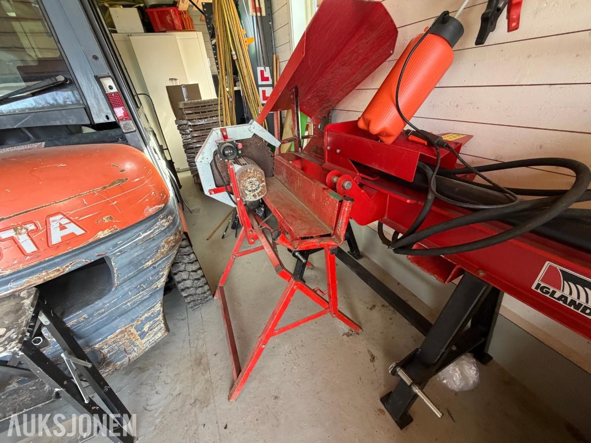 KAPP 40 vedkappsag - Hardmetallblad - Elektrisk - Fungerer