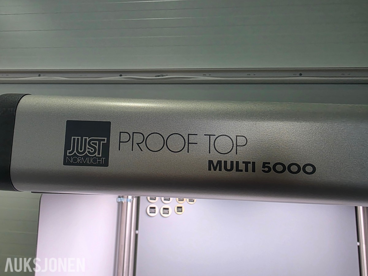 JUST Normlicht  Proof Top Multi 5000 lys-/proofingstasjon
