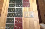 Norges bank-Myntsett samling - Berlin mynt 1982-1995