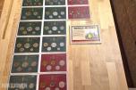 Norges bank-Myntsett samling - Berlin mynt 1982-1995