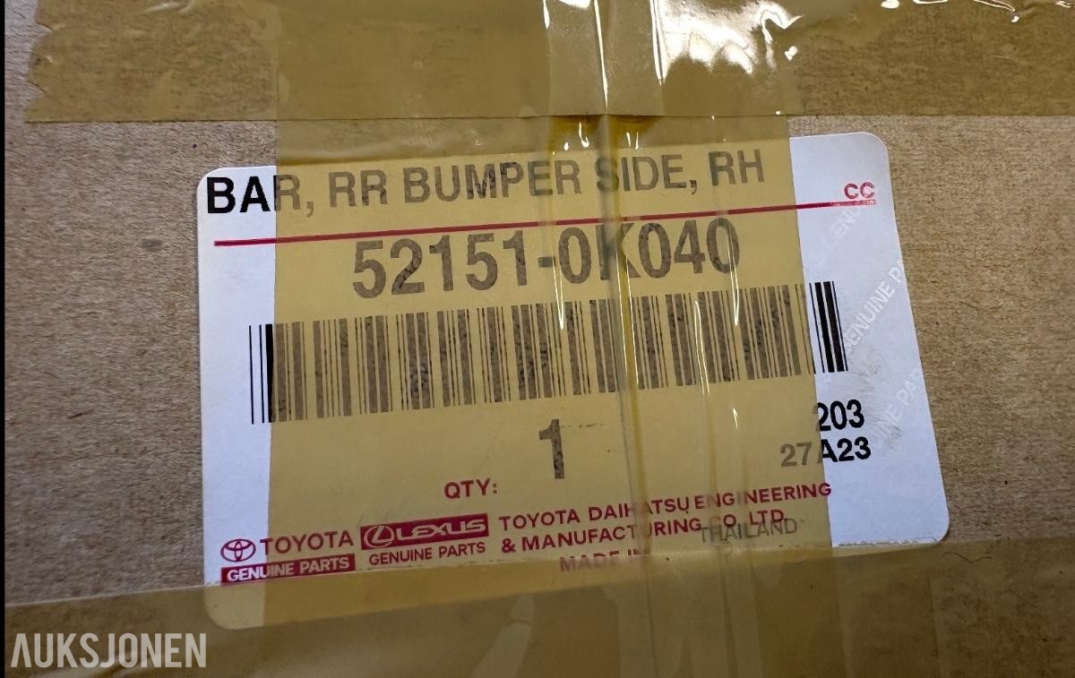 Toyota Hilux bakfangere