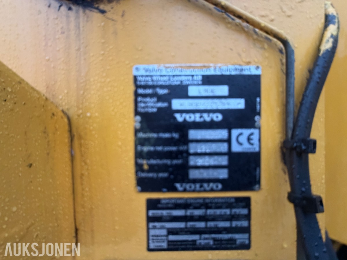 2006 Volvo L90E Hjullaster 