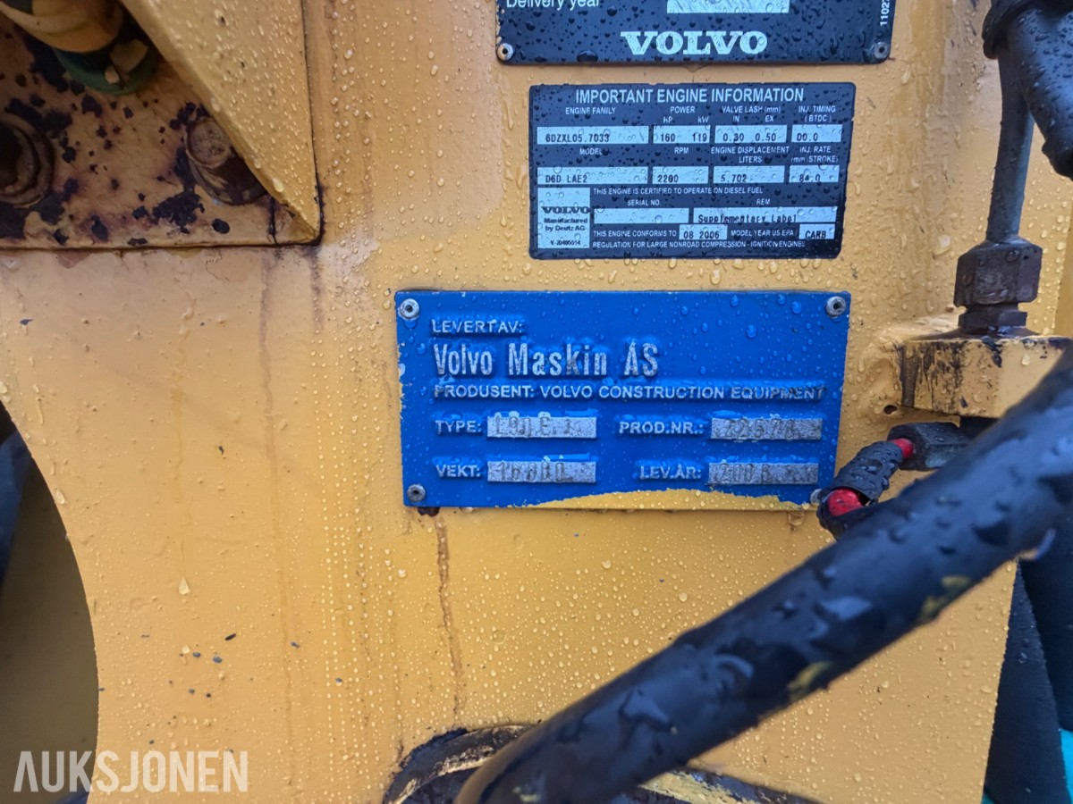 2006 Volvo L90E Hjullaster 