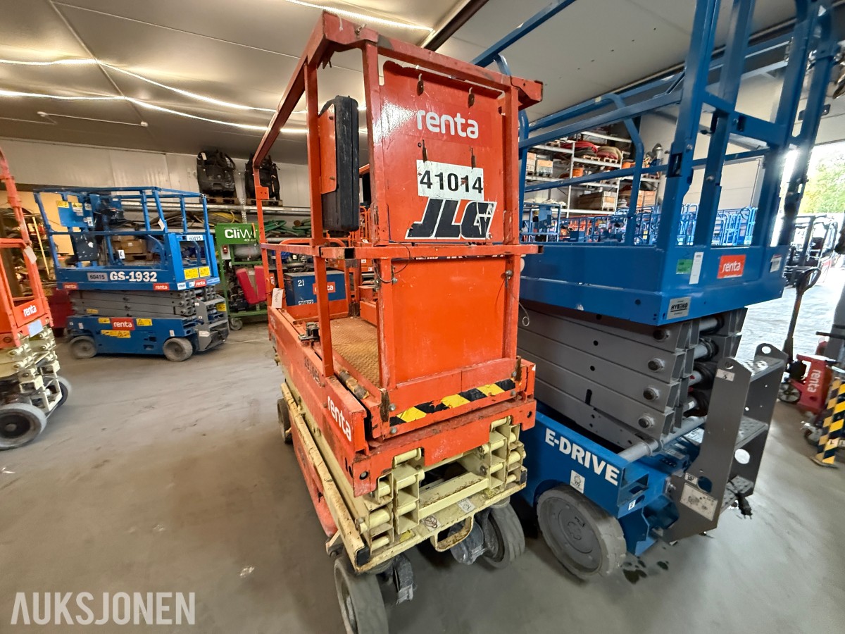 2016 JLG 1930ES sakseløft 7.72M