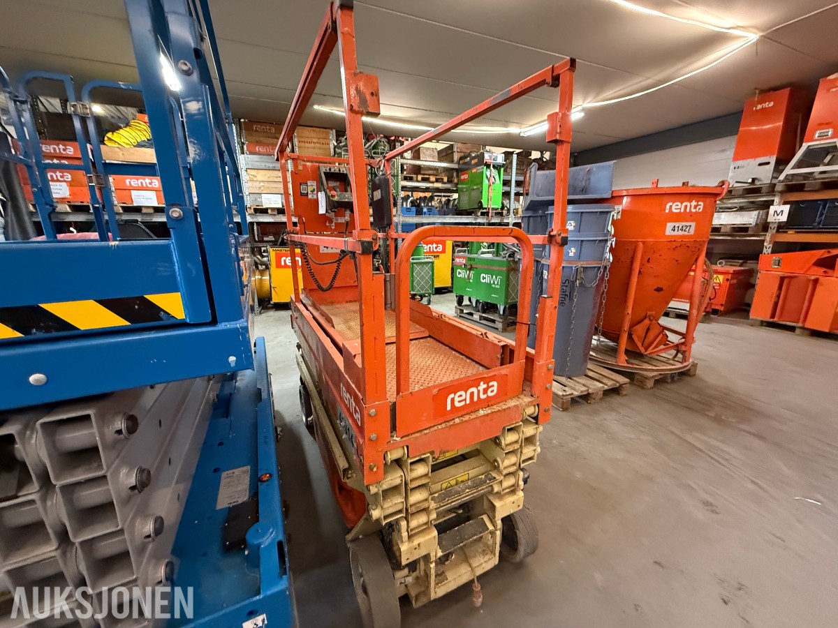 2016 JLG 1930ES sakseløft 7.72M