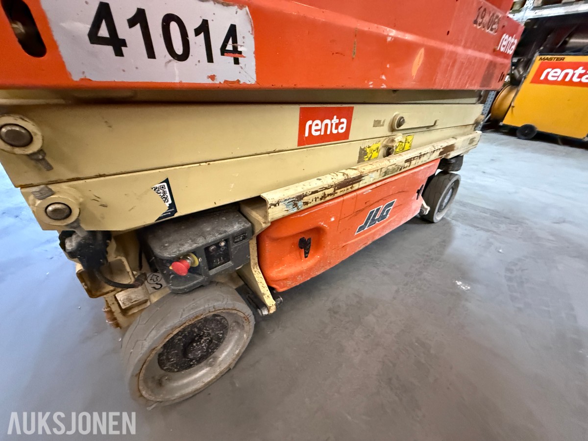 2016 JLG 1930ES sakseløft 7.72M