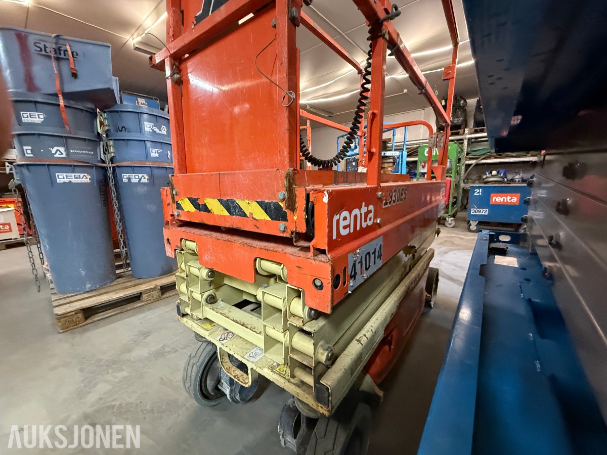 2016 JLG 1930ES sakseløft 7.72M