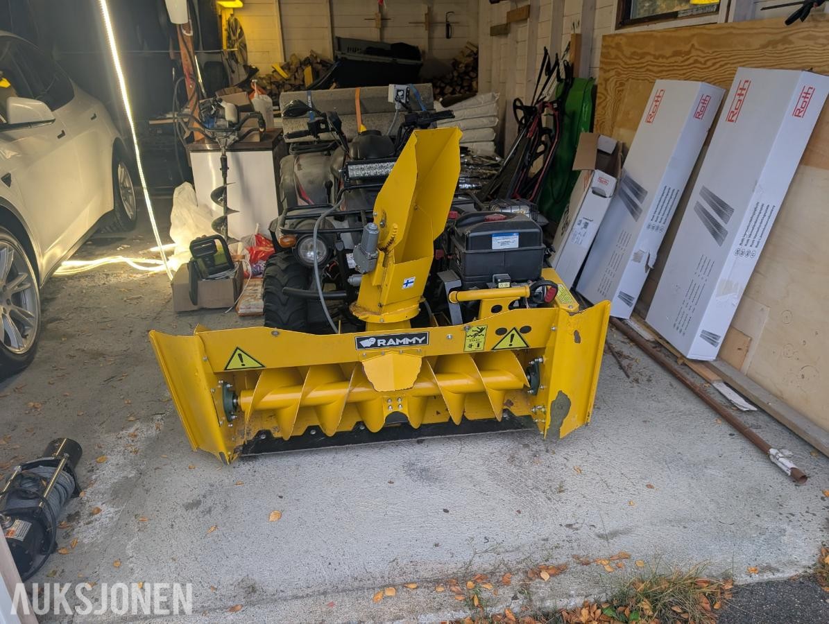 Rammy Snowblower 120 ATV – 420cc – m/ramme, festeplate og breddevinger