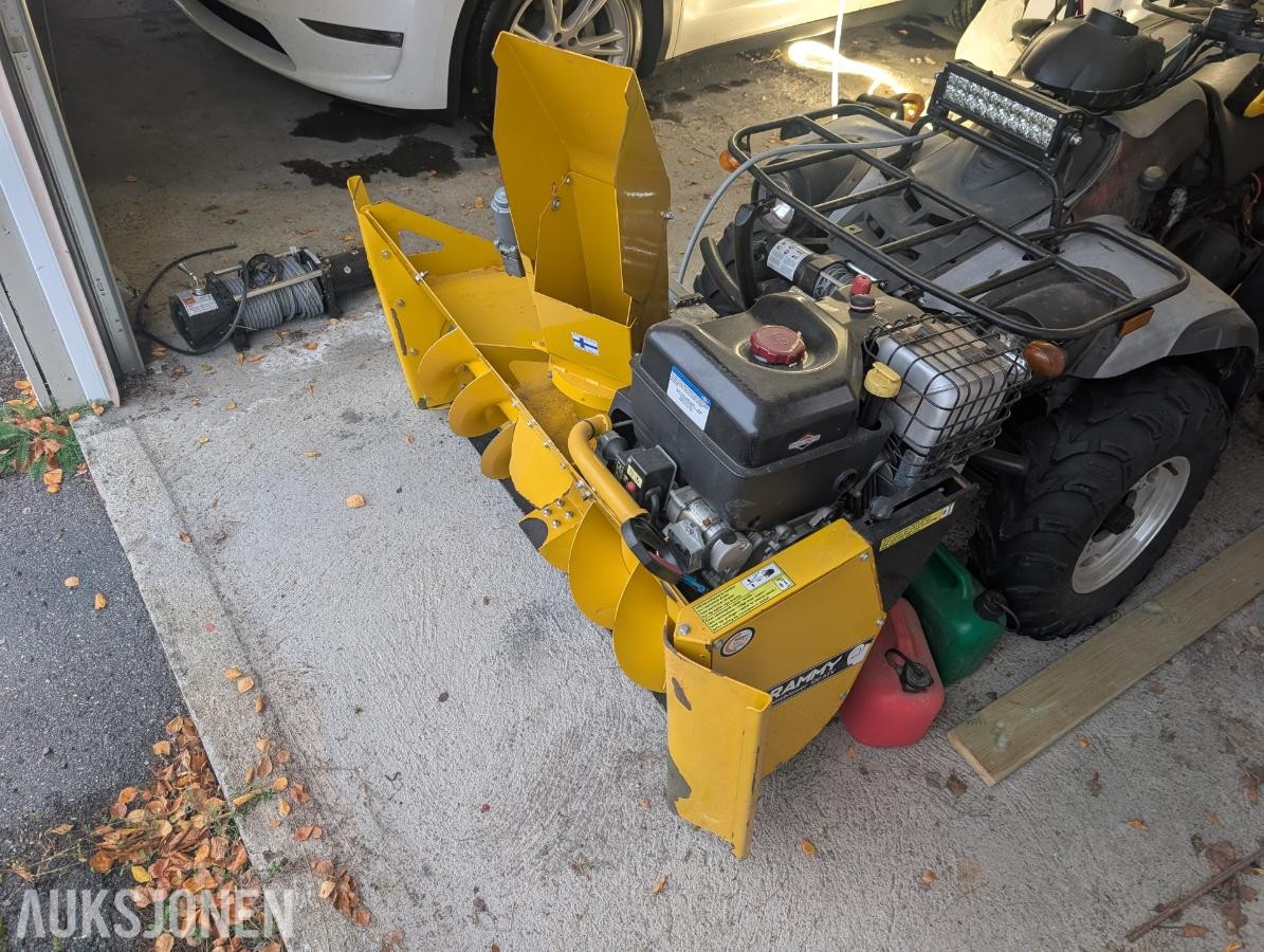 Rammy Snowblower 120 ATV – 420cc – m/ramme, festeplate og breddevinger