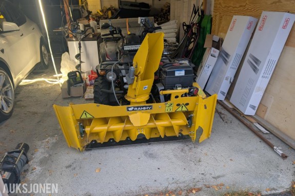 Rammy Snowblower 120 ATV – 420cc – m/ramme, festeplate og breddevinger