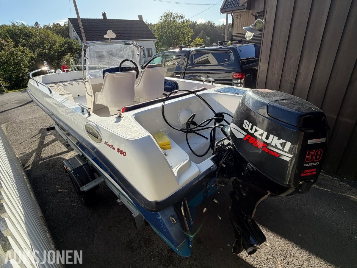 VIKSUND MARLIN 550 MED SUZUKI DF50 4-TAKT