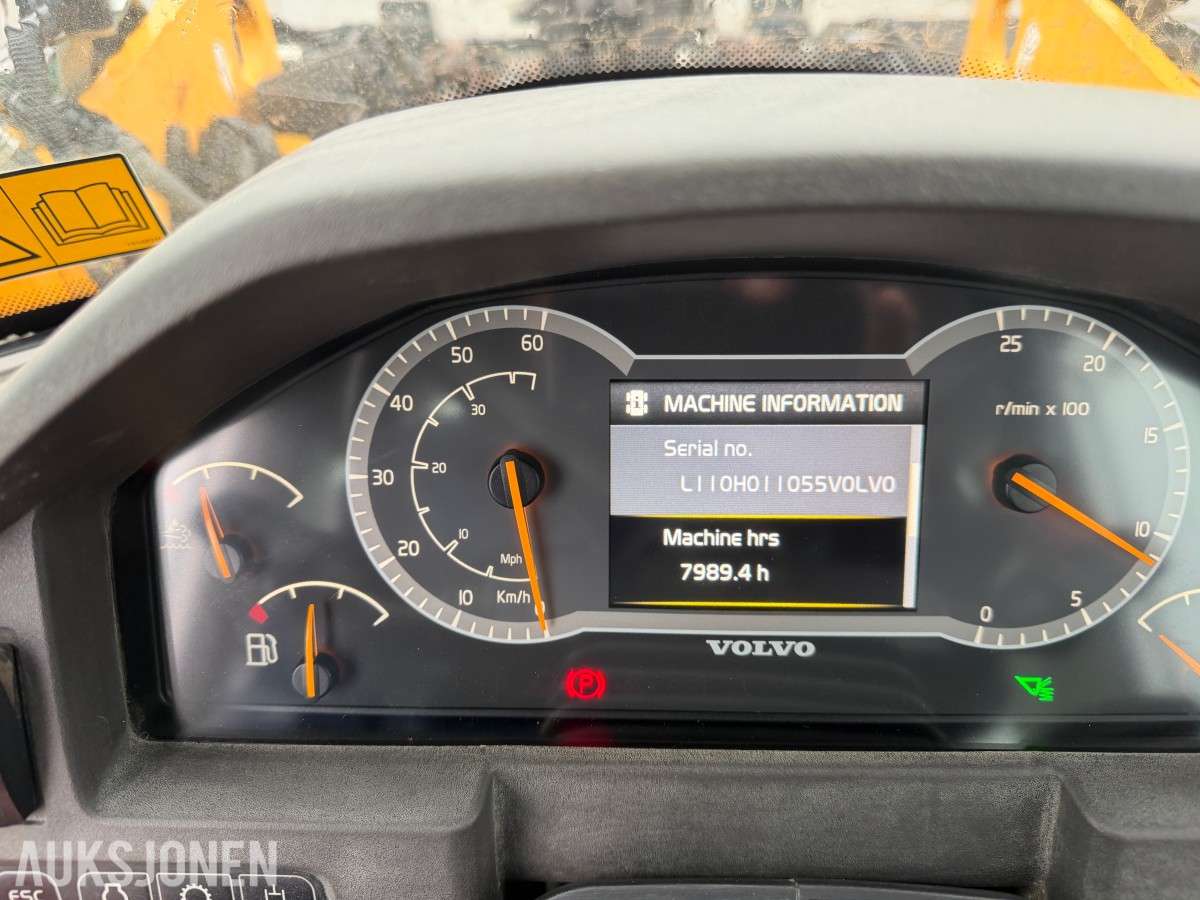 2016 Volvo Hjullaster L110H - 7990 Timer