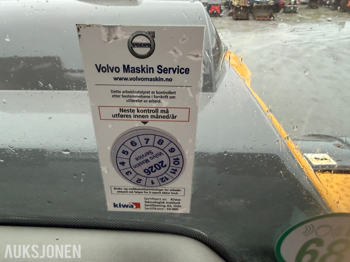2016 Volvo Hjullaster L110H - 7990 Timer