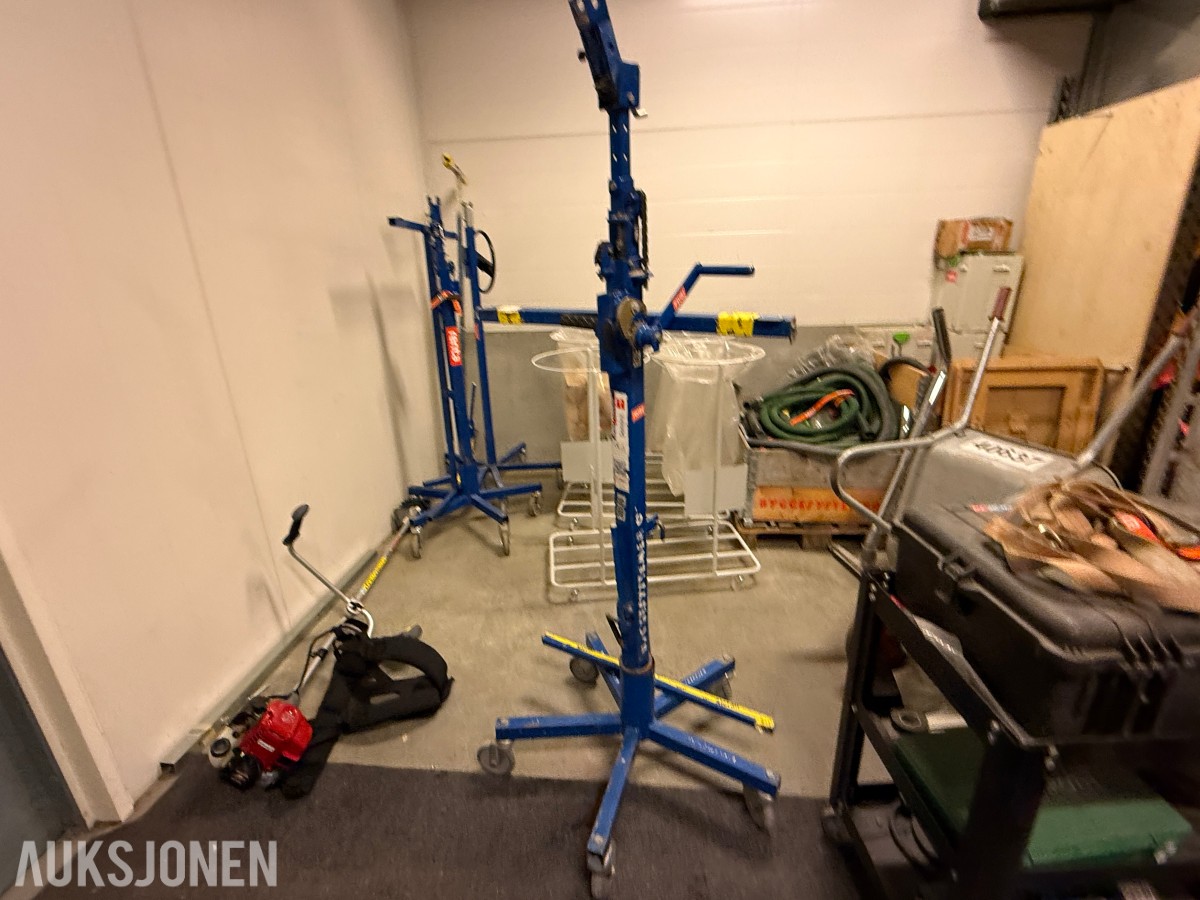 Gipsplateheis 1,62-3,83 skråtak