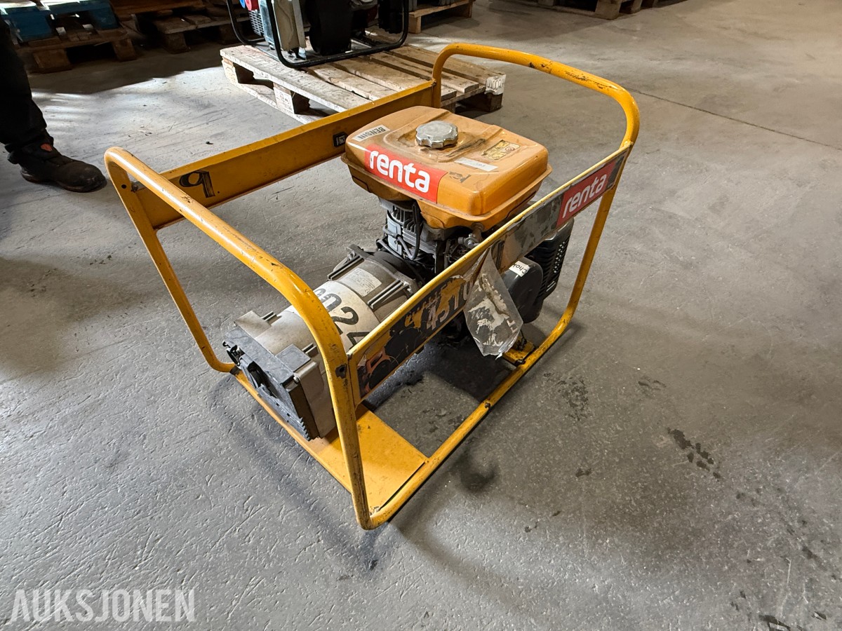 Strømaggregat 3800W 230V Robin Challenger 4510S
