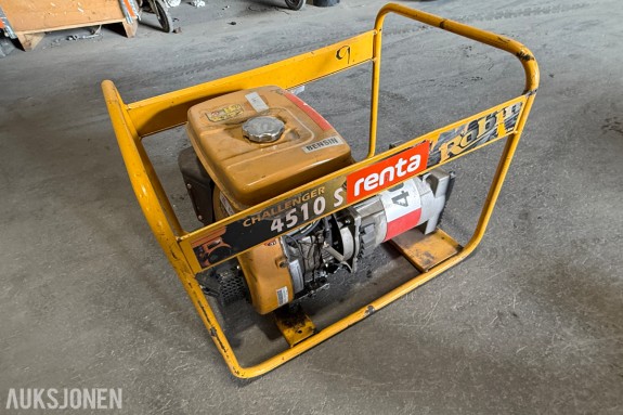 Strømaggregat 3800W 230V Robin Challenger 4510S