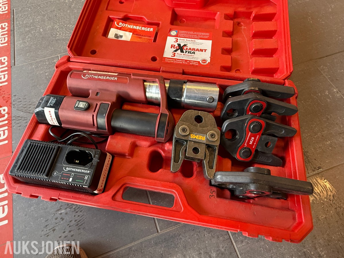 Rothenberger Elektrisk Rørklemmer