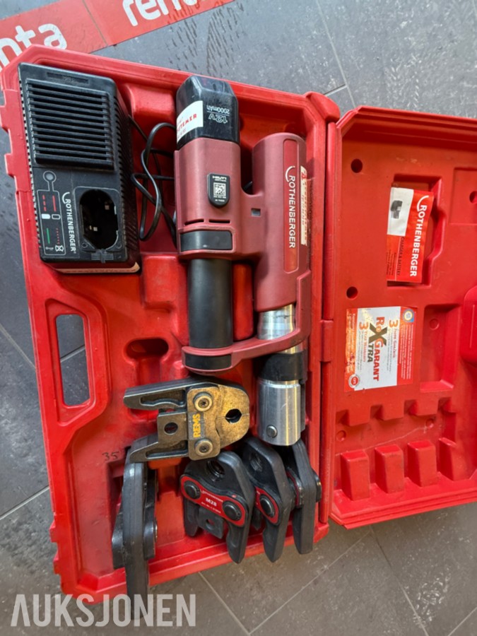 Rothenberger Elektrisk Rørklemmer