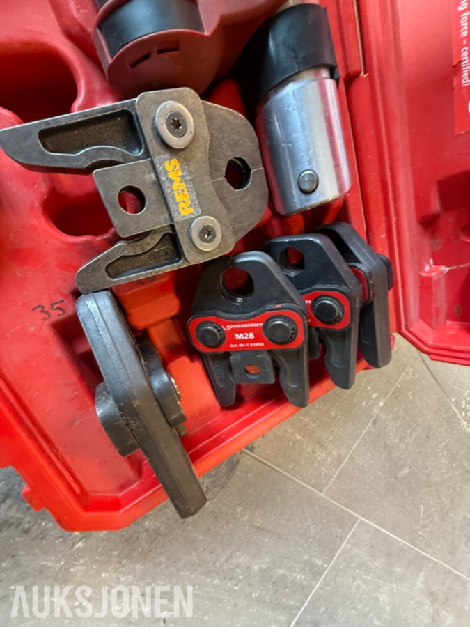 Rothenberger Elektrisk Rørklemmer