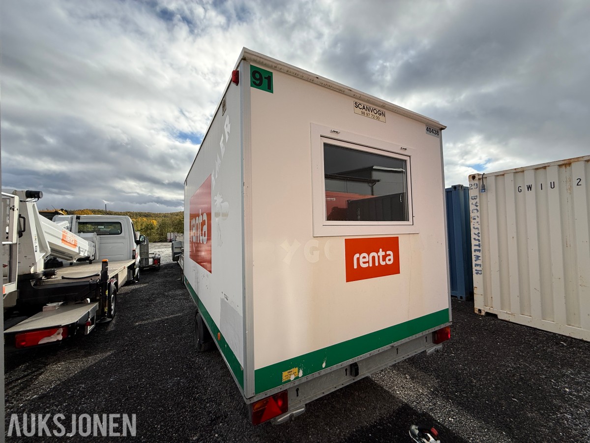 Scanvogn Letthus 4.2M - 6 Pers - Forbrenningstoalett