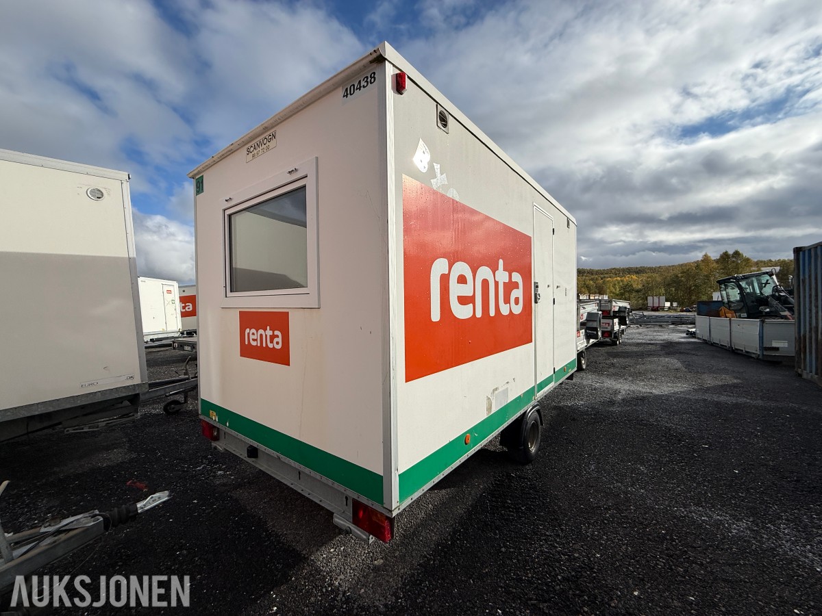 Scanvogn Letthus 4.2M - 6 Pers - Forbrenningstoalett