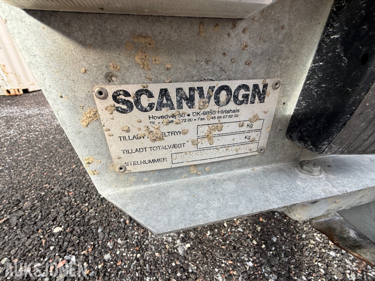 Scanvogn Letthus 4.2M - 6 Pers - Forbrenningstoalett