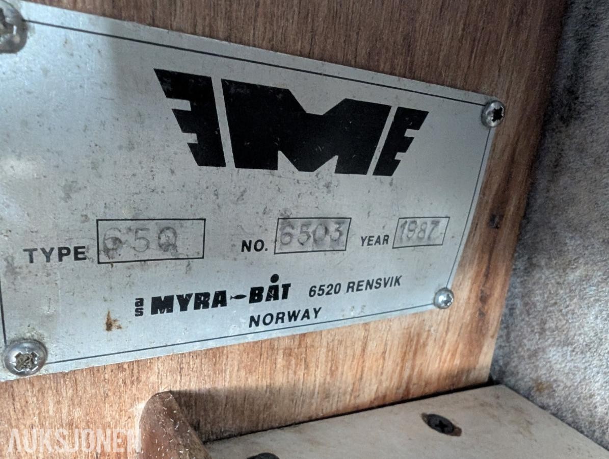 1987 Myra 650 Prosjekt selges uten minstepris