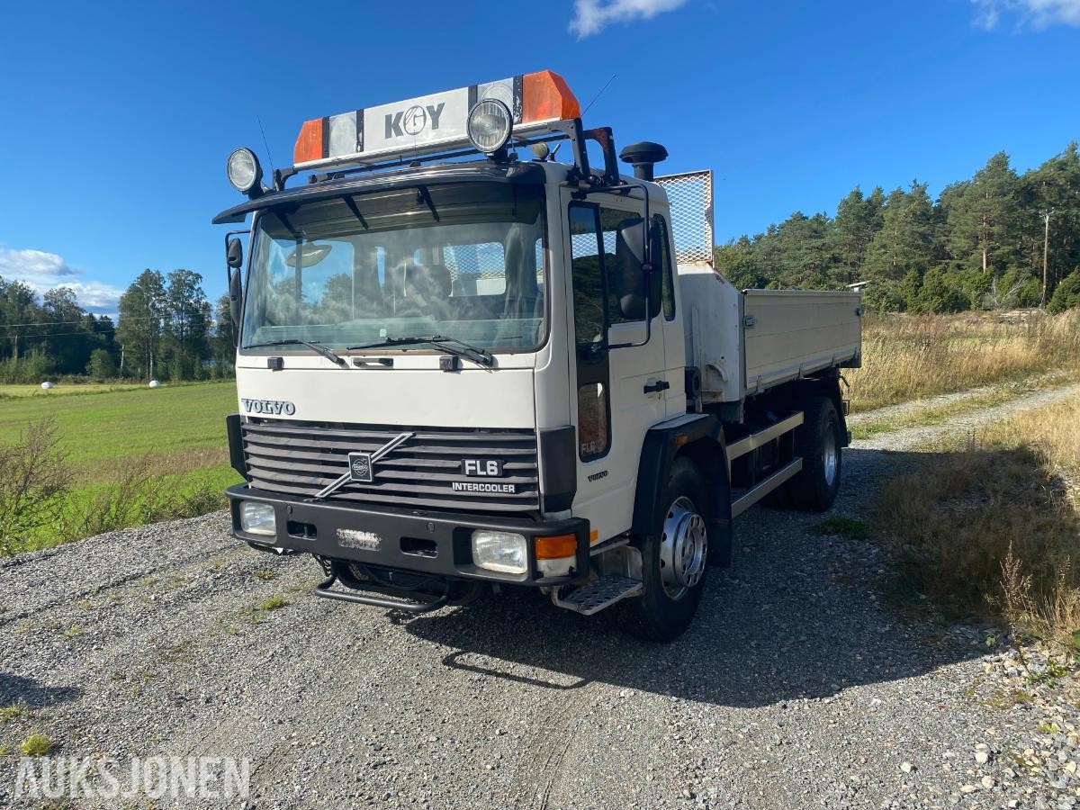 1992 Volvo FL6 Med 3-Veis tipp