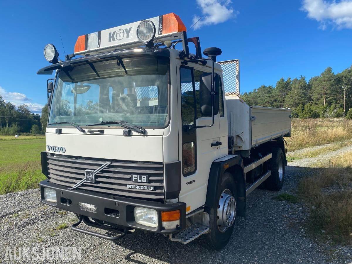 1992 Volvo FL6 Med 3-Veis tipp